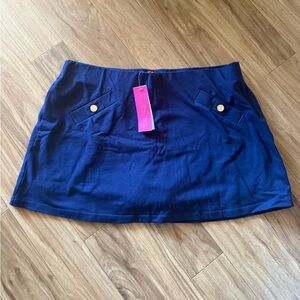 Lilly Pulitzer Navy Blue Skirt
